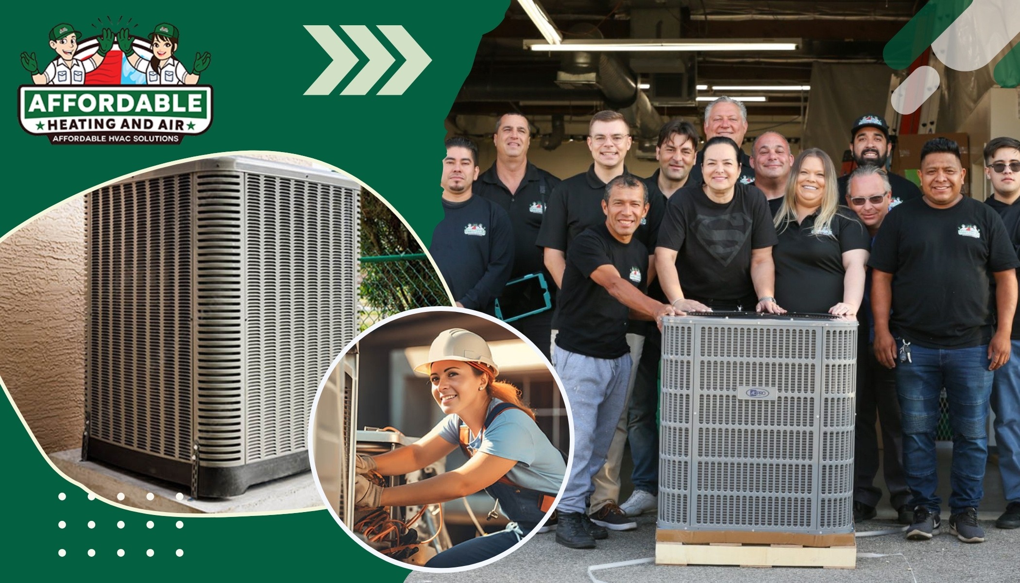 Affordable Heating and Air HVAC services
