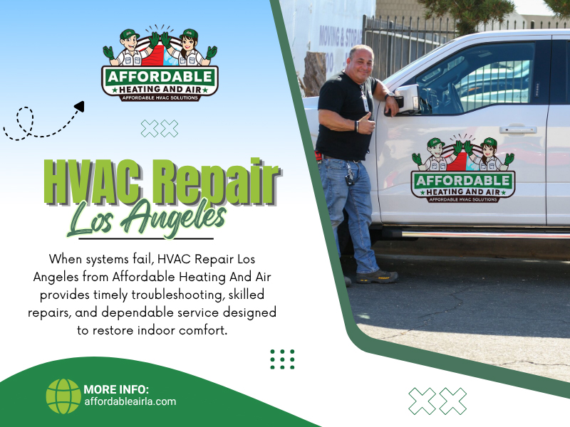 HVAC repair service in Los Angeles by Affordable Heating and Air